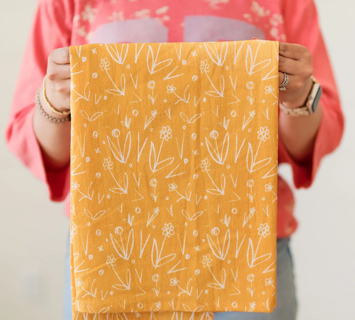Doe A Deer Full Pattern Towel