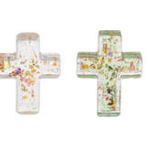 He is Risen Cross Charm