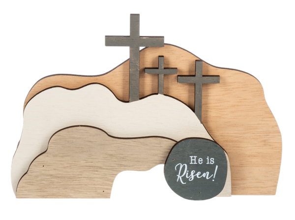 Laser Cut Resurrection Figurine
