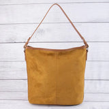 Simple Suede Square Shoulder Bag