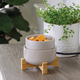 Wooden Pedestal 2-in-1 Classic Warmer