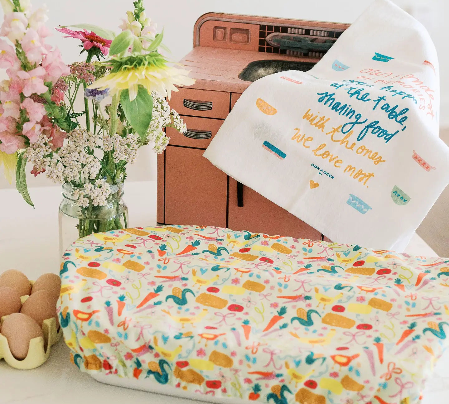 Doe a Deer Baking Dish Cover 10x14