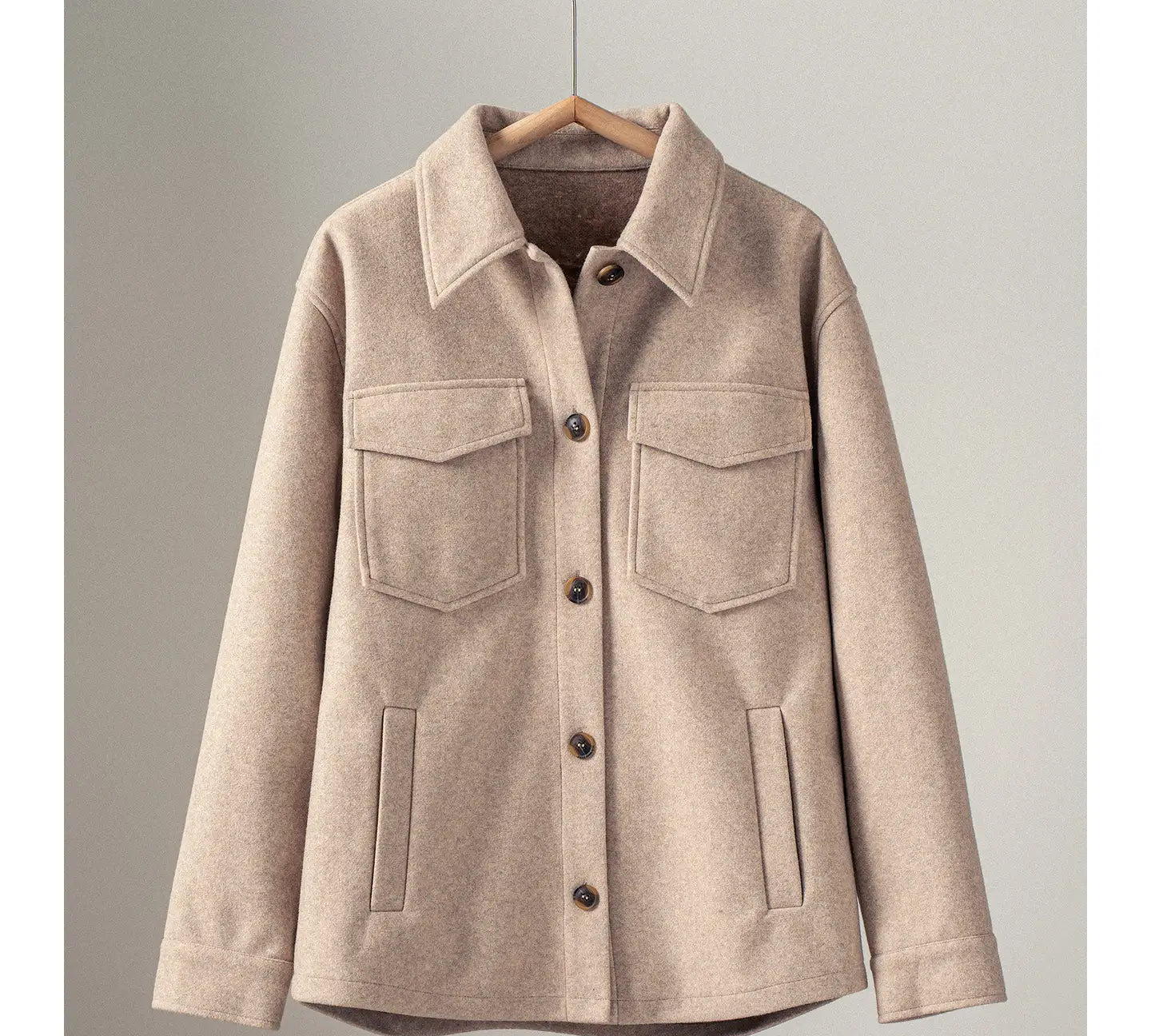 Wool Blend Shacket
