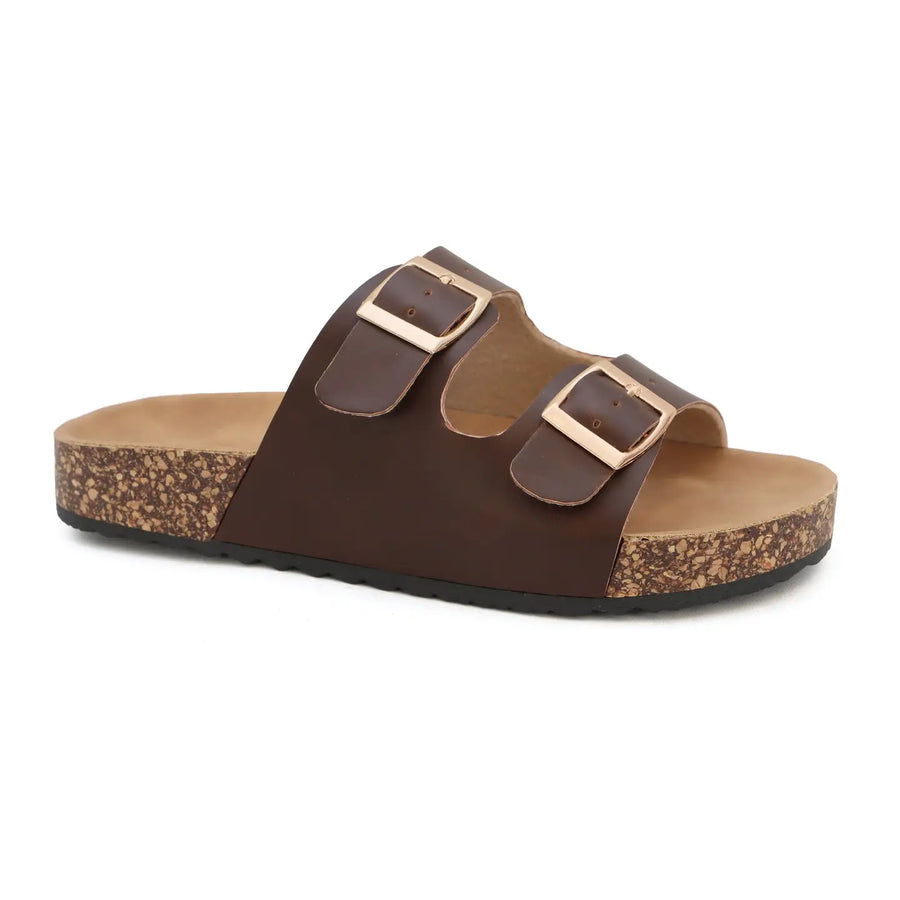 Kids Cork Double Strap Sandal