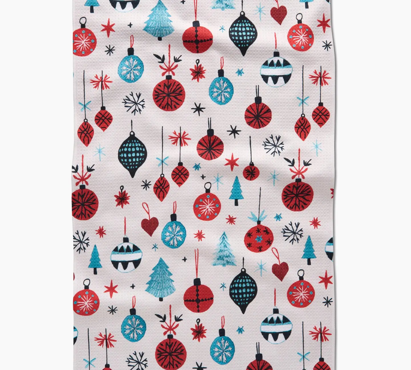 Christmas Geometry Tea Towel 18x30