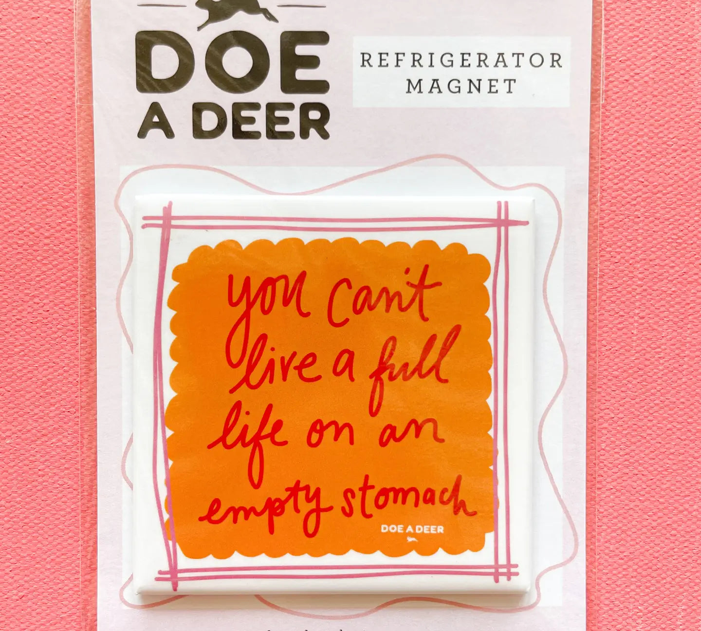 Doe A Deer Magnet