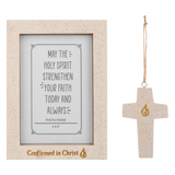 Confirmation Stone Frame and Ornament Set