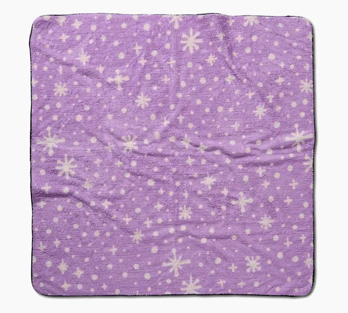 Geometry Plush Dog Towel