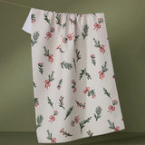 Christmas Geometry Tea Towel 18x30