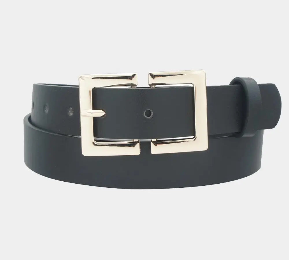 Rectangle Buckle Belt