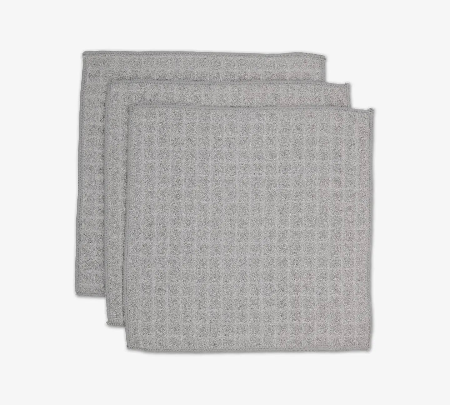 Geometry Waffle Washcloth Set