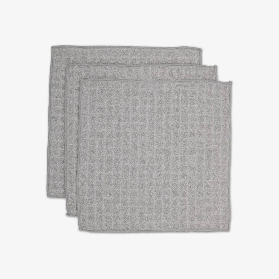 Geometry Waffle Washcloth Set