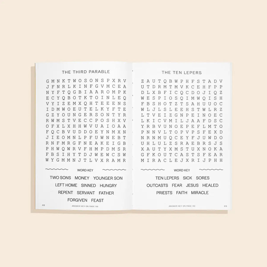 Bible Word Search For Kids