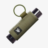 Olive Chapstick Holder Keychain