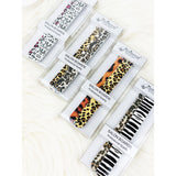 Leopard Nail File Set