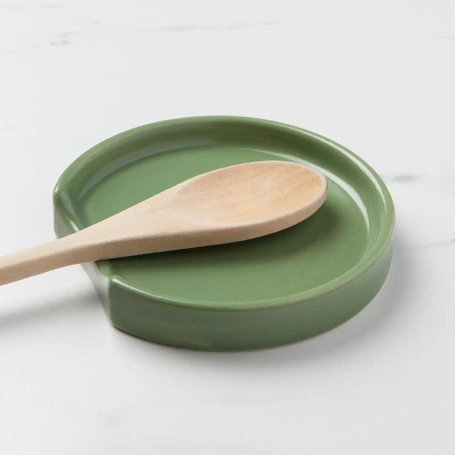 Matte Stoneware Spoon Rest