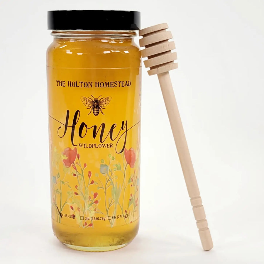 Wildflower Infused Honey 1/2lb Jar