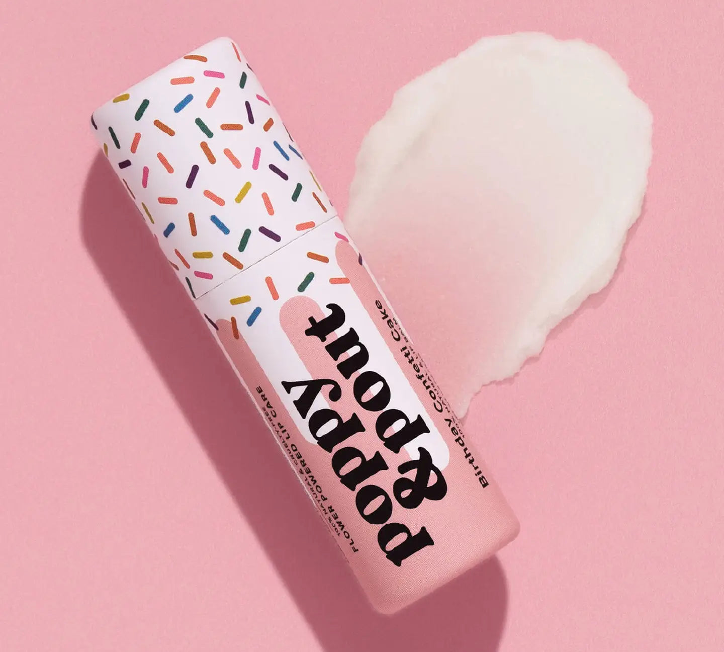 Poppy & Pout Birthday Cake Lip Balm
