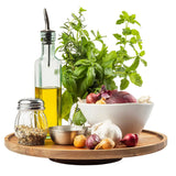 Wood Acacia Lazy Susan 13X13X1.625"