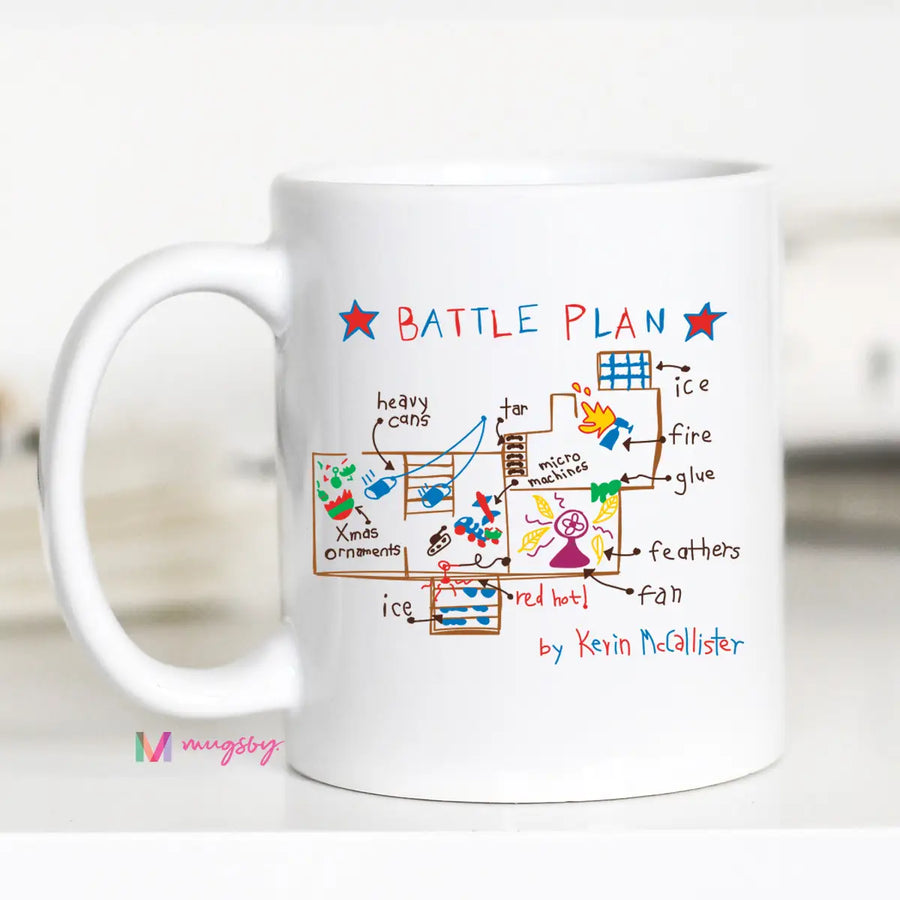 Battle Plan Home Alone Mug