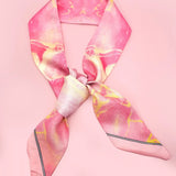 Soft Silky Skinny Twilly Scarf