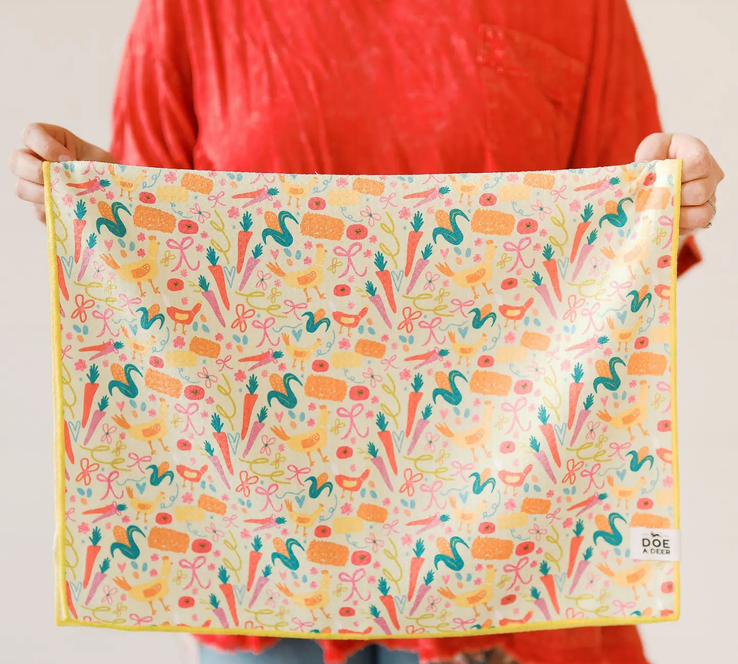 Doe a Deer Waffle Towel