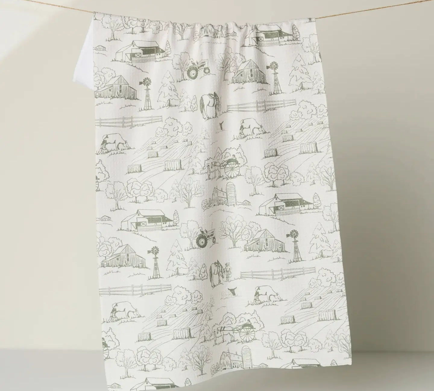Geometry Tea Towel 18x30"