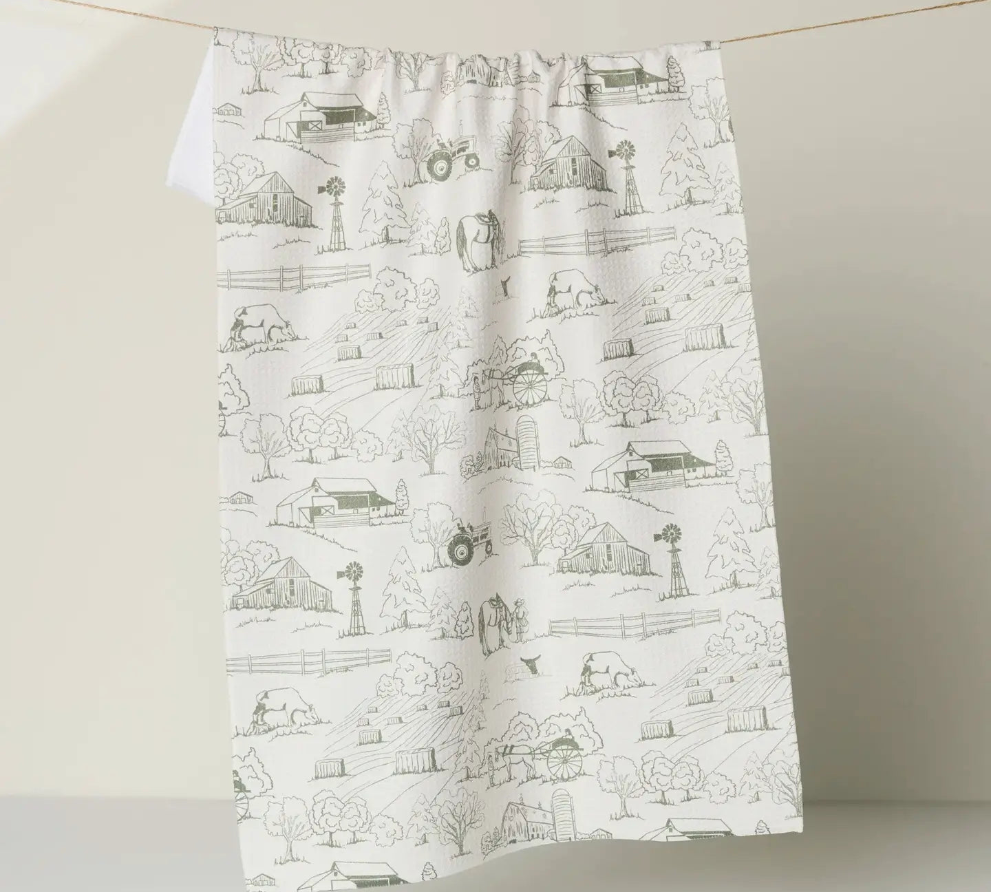 Geometry Tea Towel 18x30"