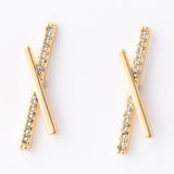 Gold Hallie Earrings