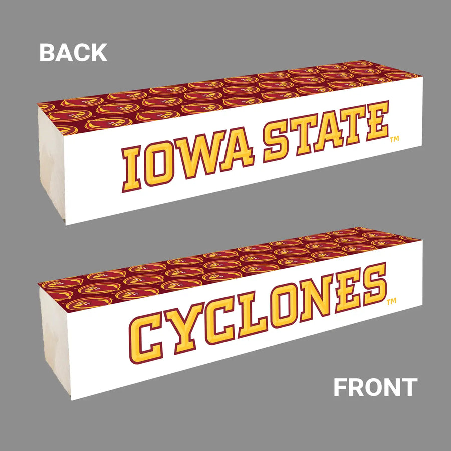 ISU Block Sign 12x2x2