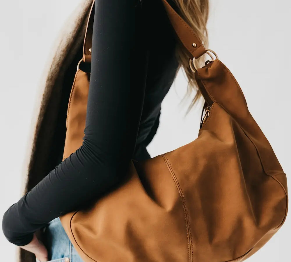 Hazel Hobo Shoulder Bag w/Tassel