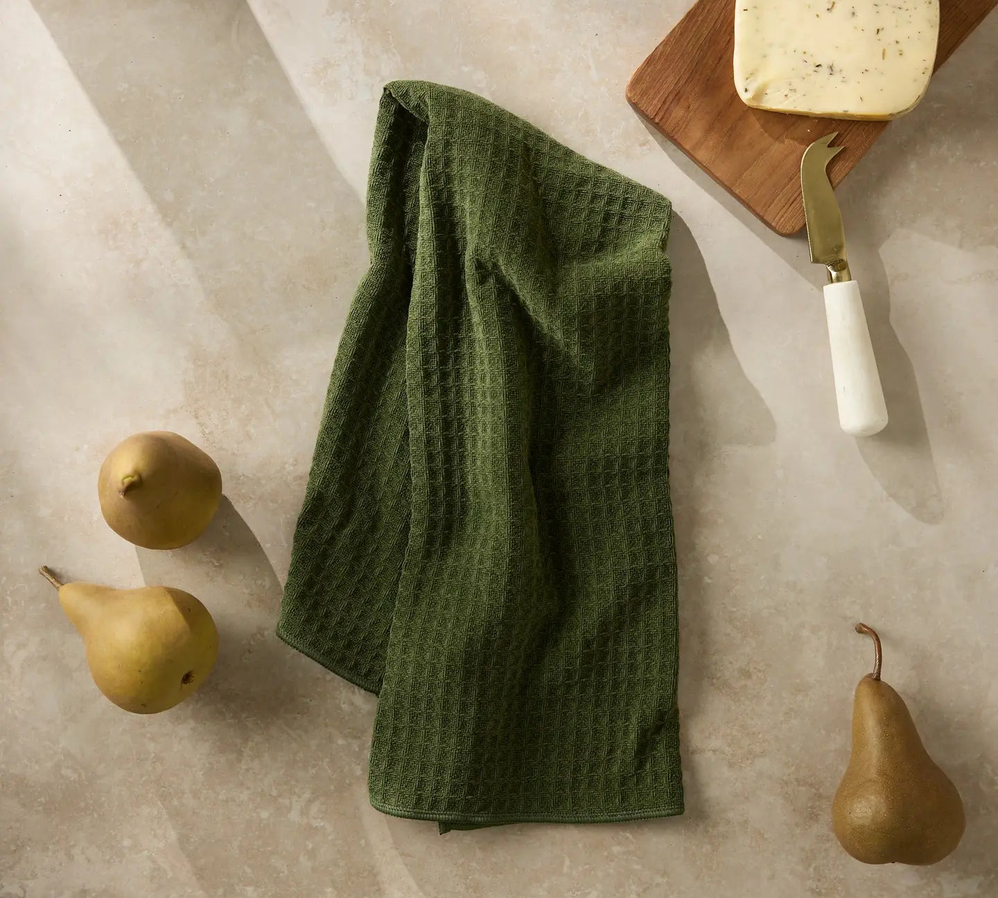Geometry Waffle Hand Towel
