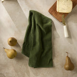 Geometry Waffle Hand Towel