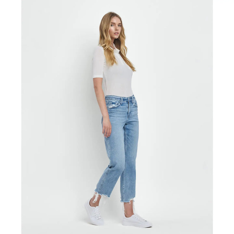 Fonda Straight Vervet Jeans