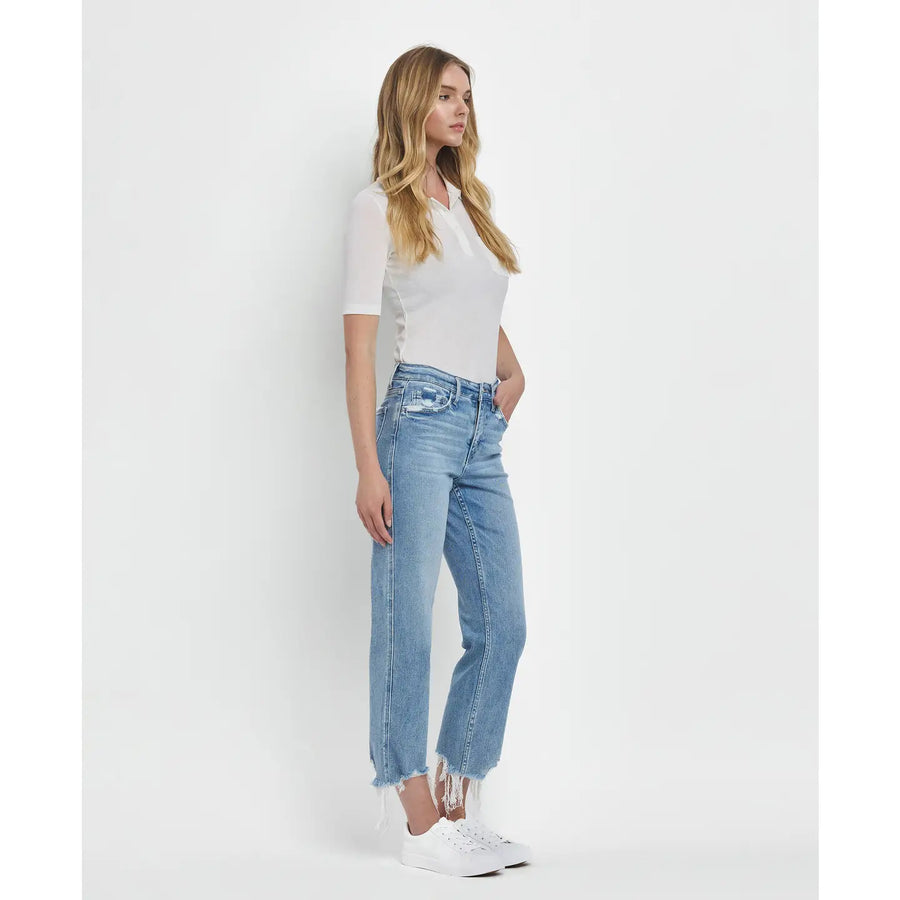 Fonda Straight Vervet Jeans