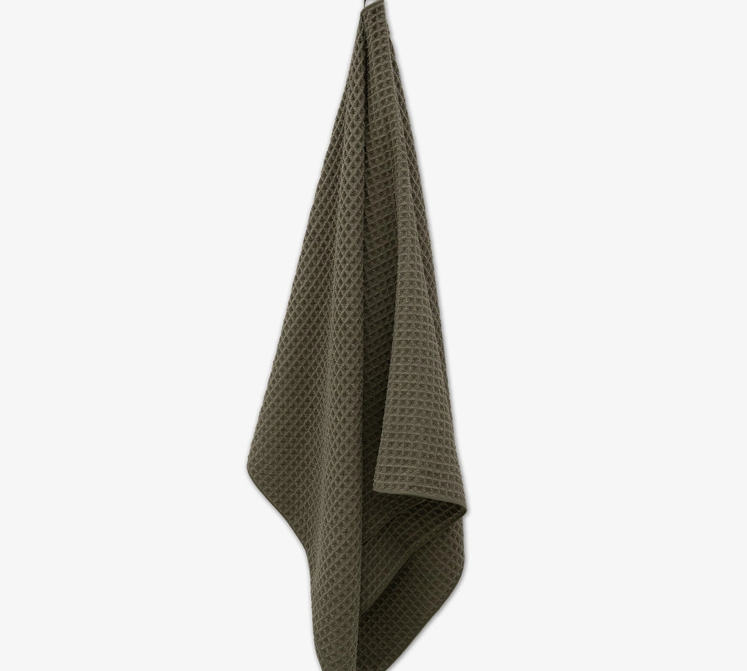 Geometry Waffle Bath Towel