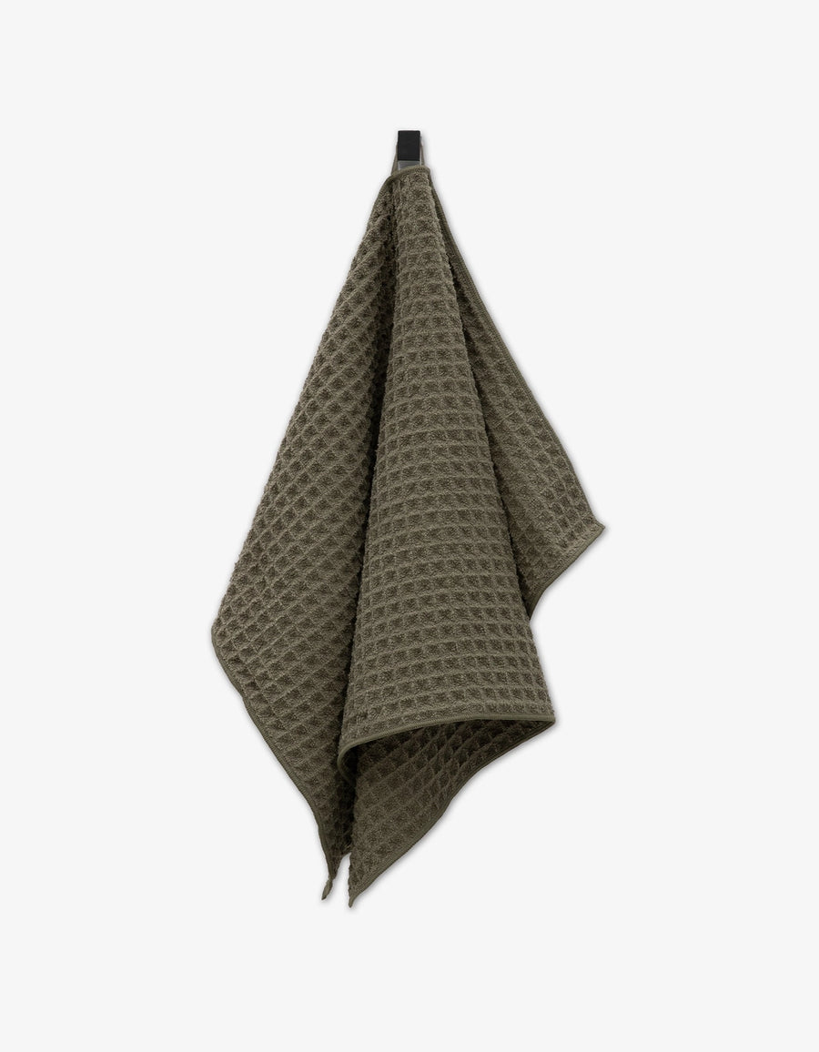 Geometry Waffle Hand Towel