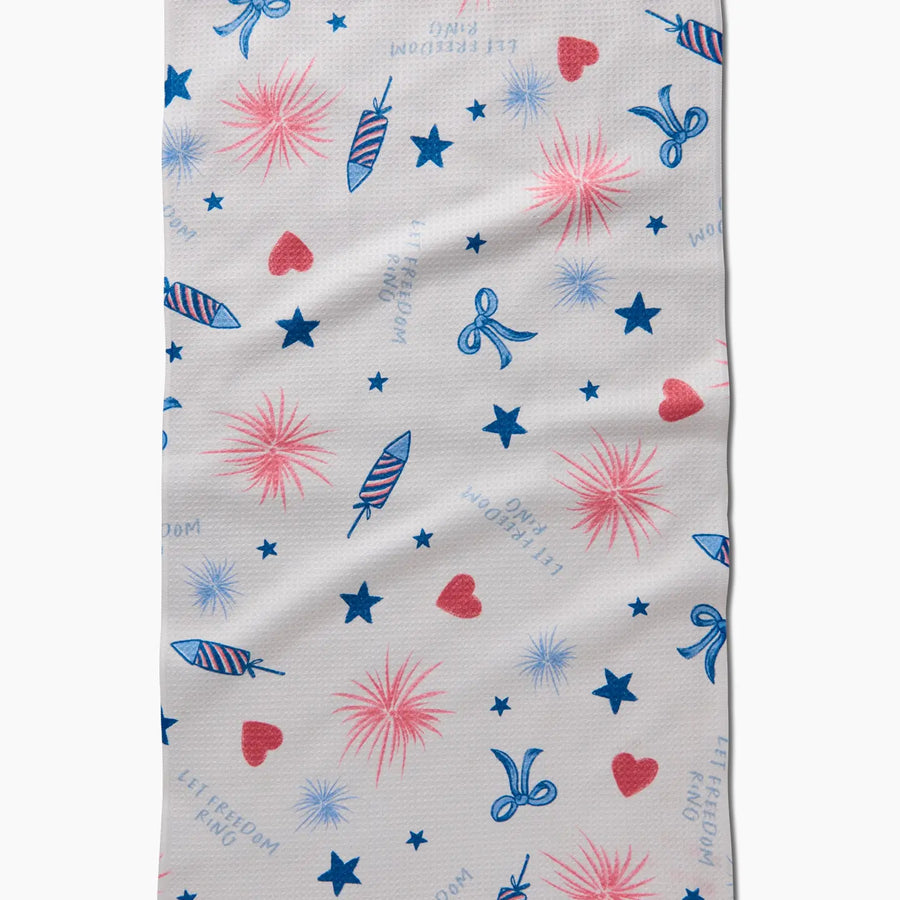 Geometry Tea Towel 18x30"