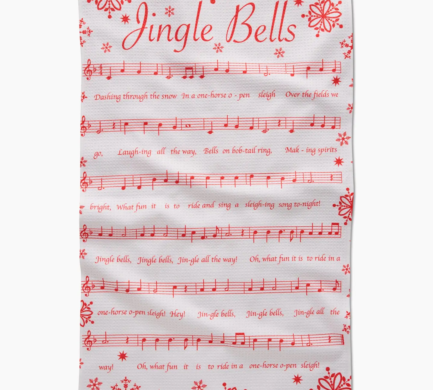 Christmas Geometry Tea Towel 18x30