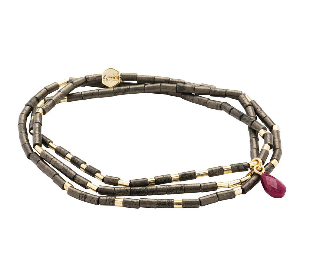 Teardrop Stone Wrap