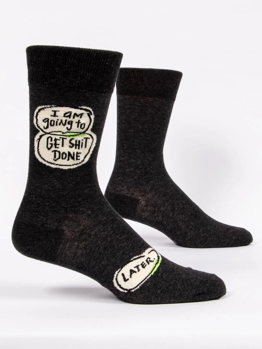 Blue Q Men's Crew Socks