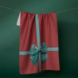 Christmas Geometry Tea Towel 18x30