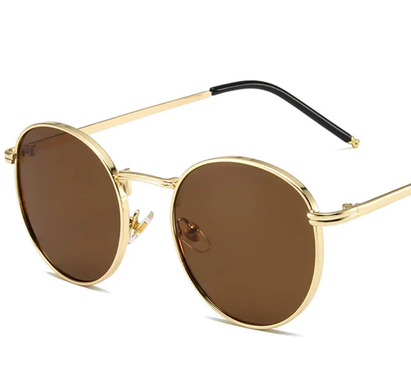 Round Framed Sunglasses