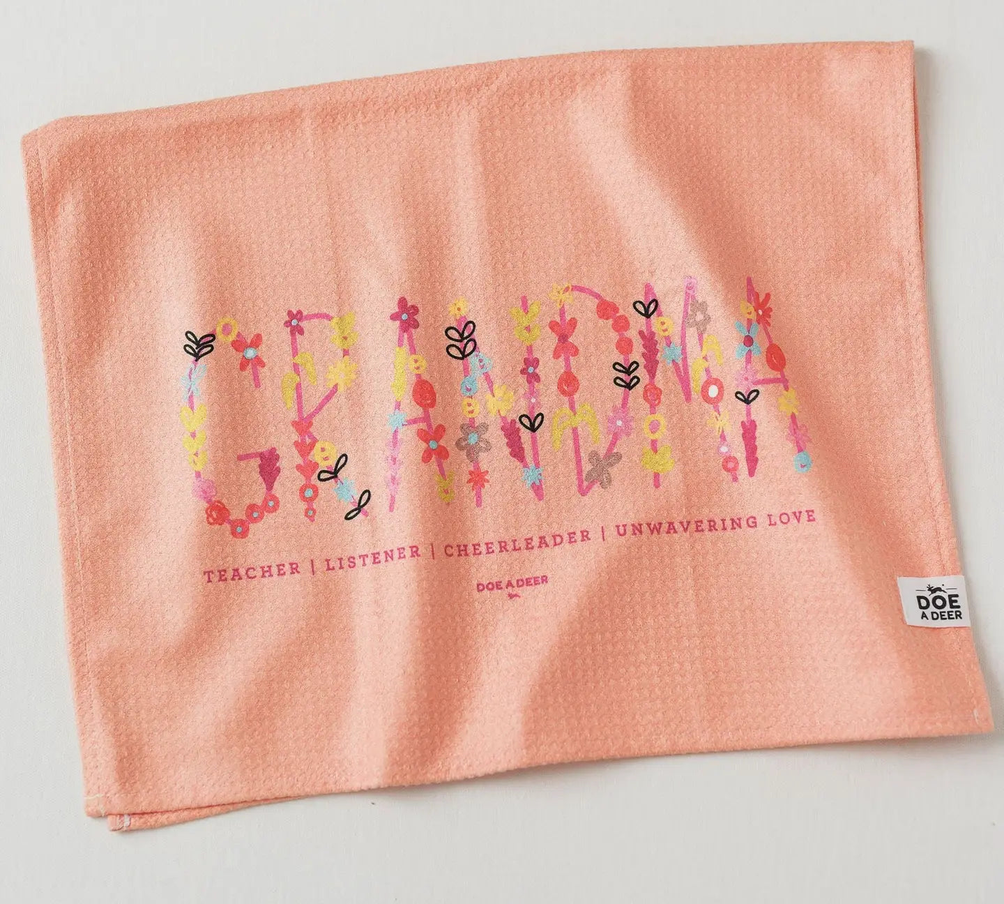 Doe a Deer Waffle Towel