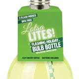 Flashing Holiday Beverage Bulb