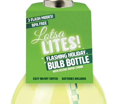 Flashing Holiday Beverage Bulb