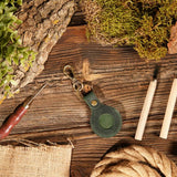 Leather Airtag Keychain