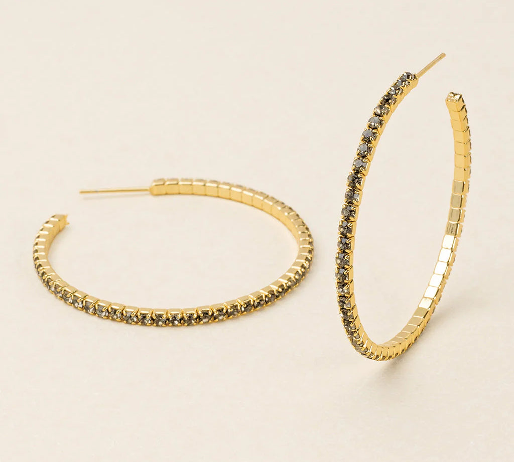 Sparkle & Shine Large Rhinestone Earring