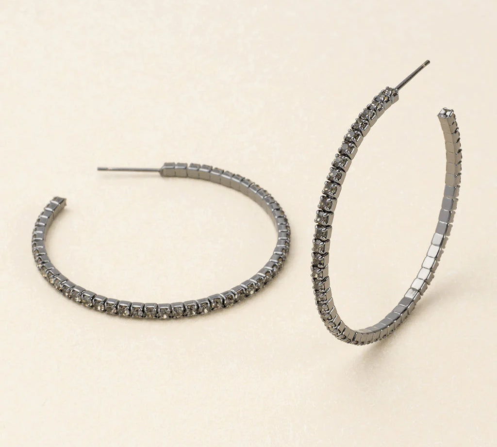 Sparkle & Shine Large Rhinestone Earring