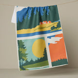 Geometry Tea Towel 18x30"